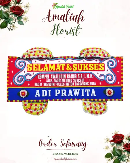 Papan Bunga Ucapan Selamat Jamintoro